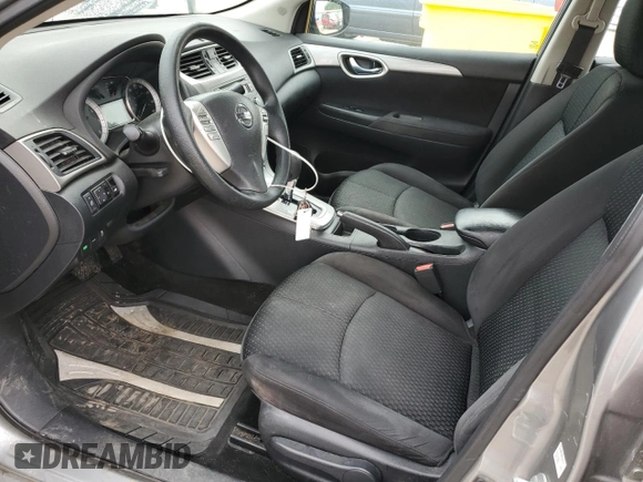 2014 Nissan Sentra SV with VIN 3N1AB7AP4EY271517, listed as a Copart auction lot 54385855 with 114,749 mi miles and Salvage title. Bid and sale history available at DreamBid. Image 7.