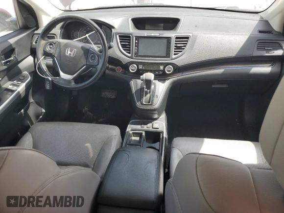 2015 Honda CR-V EX-L with VIN 2HKRM3H78FH546653, listed as a Copart auction lot 54391795 with 0 mi miles and Salvage Title. Bid and sale history available at carsss.com. Image 8.