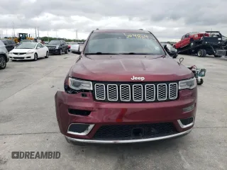 2019 Jeep Grand Cherokee Summit with VIN 1C4RJFJT8KC753454, listed as a Copart auction lot 50487954 with 51,447 mi miles and Salvage Title. Bid and sale history available at carsss.com. Image 5.