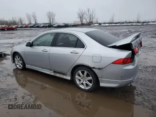 2004 Acura TSX with VIN JH4CL95874C800319, listed as a Copart auction lot 85513254 with 216,426 mi miles and Salvage title. Bid and sale history available at DreamBid. Image 2.