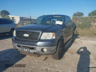 2006 Ford F-150 XLT with VIN 1FTPW14516FB55641, listed as a IAAI auction lot 41798864 with 204,517 mi miles. Bid and sale history available at carsss.com. Image 2.