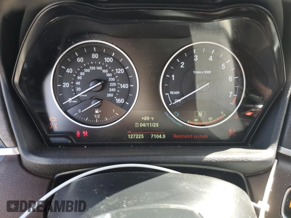 2016 BMW X1 xDrive28i z VIN WBXHT3C31GP880552, wystawiony jako Copart lot #52931305 z przebiegiem 127 225 mil mil oraz Szkoda całkowita • Salvage title. Historia ofert i sprzedaży dostępna na DreamBid. Obrazek 9.