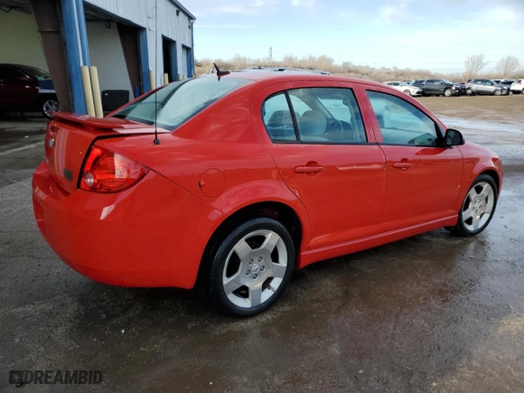 2010 Chevrolet Cobalt LT w/2LT with VIN 1G1AF5F57A7198936, listed as a Copart auction lot 44399345 with 129,973 mi miles and Salvage Title. Bid and sale history available at carsss.com. Image 3.