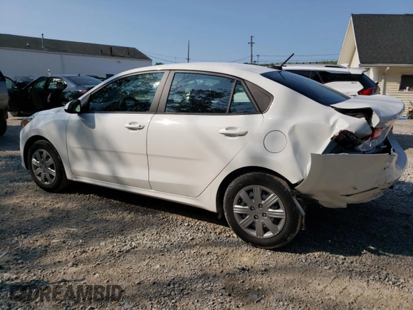 2023 Kia Rio S with VIN 3KPA24AD3PE597752, listed as a Copart auction lot 64836674 with 8,434 mi miles and Salvage Title. Bid and sale history available at carsss.com. Image 2.