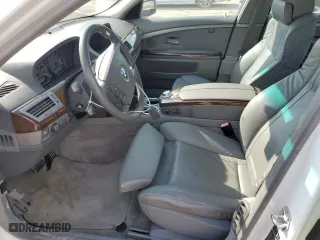 2004 BMW 7 Series 745Li with VIN WBAGN635C4DS52148, listed as a Copart auction lot 44372875 with 0 mi miles and Clean Title. Bid and sale history available at carsss.com. Image 7.