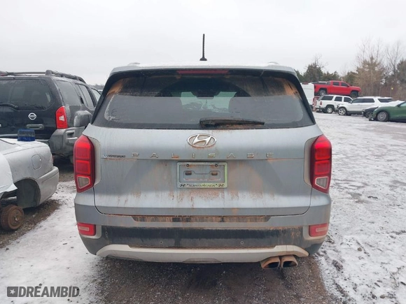 2020 Hyundai Palisade SEL with VIN KM8R24HE4LU056492, listed as a IAAI auction lot 41459989 with 76,318 mi miles. Bid and sale history available at carsss.com. Image 17.