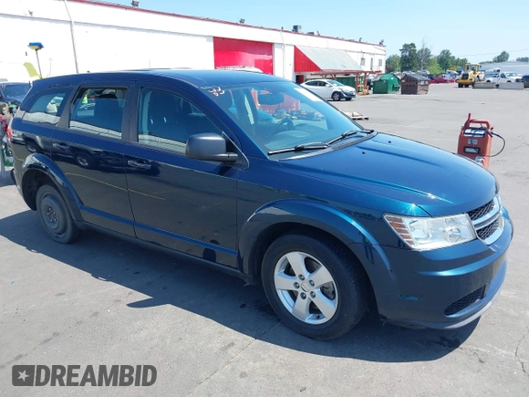 2013 Dodge Journey American Value with VIN 3C4PDCAB5DT561632, listed as a IAAI auction lot 42414827 with Not provided miles and . Bid and sale history available at DreamBid. Image 1.