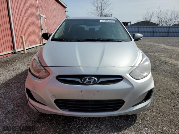 2013 Hyundai Accent GL with VIN KMHCT5AE4DU134239, listed as a Copart auction lot 51805845 with 226,729 mi miles and Clean Title. Bid and sale history available at carsss.com. Image 5.