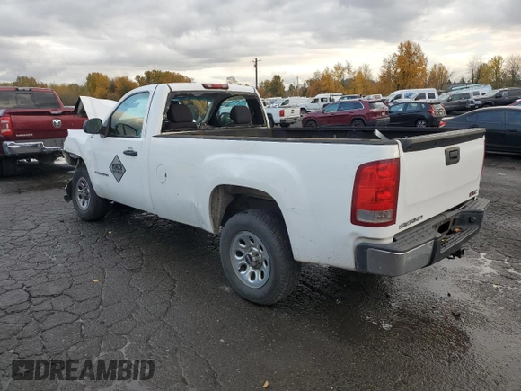 2008 GMC Sierra 1500 Work Truck with VIN 1GTEC14C18Z306686, listed as a Copart auction lot 80549224 with Not provided miles and Salvage title. Bid and sale history available at DreamBid. Image 2.