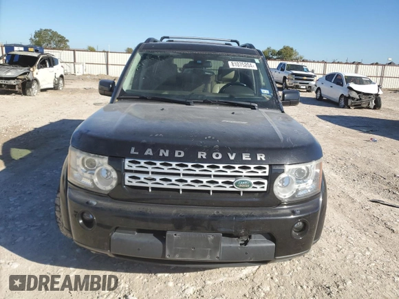 2013 Land Rover LR4 Lux with VIN SALAK2D4XDA670865, listed as a Copart auction lot 81075204 with 171,938 mi miles and Salvage title. Bid and sale history available at DreamBid. Image 5.
