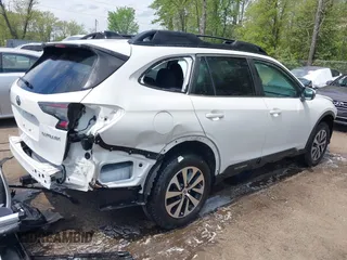 2022 Subaru Outback Premium with VIN 4S4BTACC1N3247458, listed as a IAAI auction lot 42037062 with 51,565 mi miles and . Bid and sale history available at DreamBid. Image 4.
