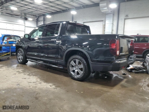 2020 Honda Ridgeline RTL-E with VIN 5FPYK3F79LB011191, listed as a Copart auction lot 44537785 with 108,505 mi miles and Salvage Title. Bid and sale history available at carsss.com. Image 2.