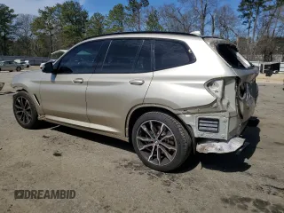 2020 BMW X3 M40i with VIN 5UXTY9C05LL304402, listed as a Copart auction lot 47358785 with 57,231 mi miles and Salvage Title. Bid and sale history available at DreamBid. Image 2.