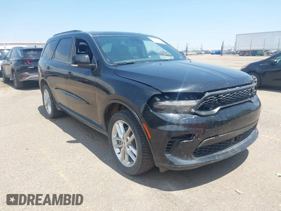 2023 Dodge Durango GT Plus with VIN 1C4RDJDGXPC688087, listed as a IAAI auction lot 42685018 with 58,999 mi miles and . Bid and sale history available at DreamBid. Image 1.