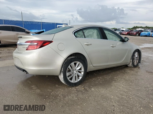 2016 Buick Regal with VIN 2G4GK5EX7G9108428, listed as a Copart auction lot 64895485 with 81,547 mi miles and Salvage title. Bid and sale history available at DreamBid. Image 3.
