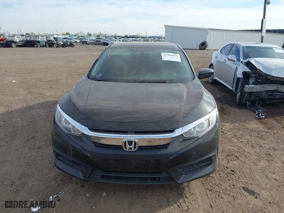 2017 Honda Civic Sedan LX with VIN 19XFC2F53HE055853, listed as a IAAI auction lot 41906645 with 186,109 mi miles. Bid and sale history available at carsss.com. Image 12.