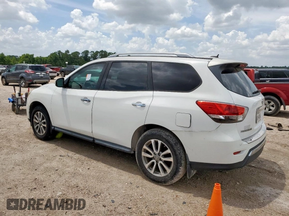 2013 Nissan Pathfinder SV with VIN 5N1AR2MNXDC642138, listed as a Copart auction lot 64879585 with 129,817 mi miles and Clean title. Bid and sale history available at DreamBid. Image 2.