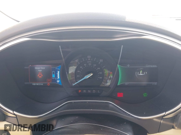 2014 Ford Fusion SE Hybrid with VIN 3FA6P0LU8ER251057, listed as a IAAI auction lot 42150589 with 188,192 mi miles and . Bid and sale history available at DreamBid. Image 7.