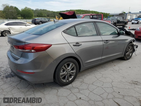 2018 Hyundai Elantra SEL with VIN 5NPD84LF3JH243159, listed as a Copart auction lot 53567995 with 127,906 mi miles and Salvage Title. Bid and sale history available at DreamBid. Image 3.