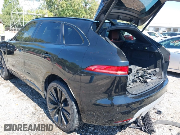 2018 Jaguar F-Pace S with VIN SADCM2FV3JA292419, listed as a IAAI auction lot 40228083 with 125,776 mi miles and . Bid and sale history available at DreamBid. Image 3.