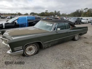 1968 Cadillac Eldorado z VIN J8277779, wystawiony jako Copart lot #84487964 z przebiegiem 92 328 mil mil oraz Czysty tytuł • Clean title. Historia ofert i sprzedaży dostępna na DreamBid. Obrazek 1.
