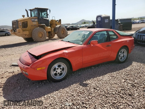 1986 Porsche 944 z VIN WP0AA0954GN154787, wystawiony jako Copart lot #47305065 z przebiegiem 73 671 mil mil oraz Szkoda całkowita • Salvage title. Historia ofert i sprzedaży dostępna na DreamBid. Obrazek 1.