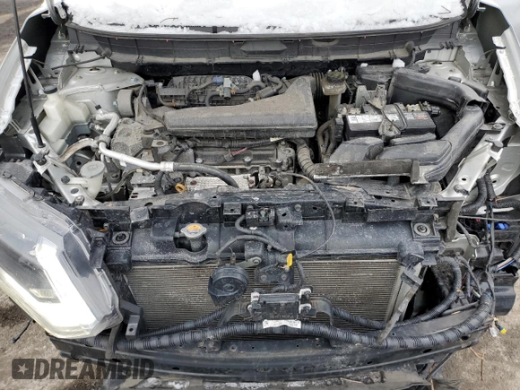 2019 Nissan Rogue SV with VIN KNMAT2MT4KP547147, listed as a Copart auction lot 45005765 with 187,364 mi miles and Salvage Title. Bid and sale history available at DreamBid. Image 14.