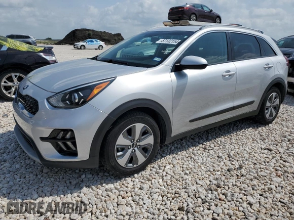 2020 Kia Niro LX with VIN KNDCB3LC5L5398022, listed as a Copart auction lot 57132154 with 198,581 mi miles and Clean Title. Bid and sale history available at carsss.com. Image 1.