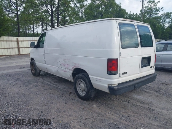 2005 Ford Econoline Cargo with VIN 1FTRE14W65HA89689, listed as a IAAI auction lot 42607059 with 260,935 mi miles and . Bid and sale history available at DreamBid. Image 3.