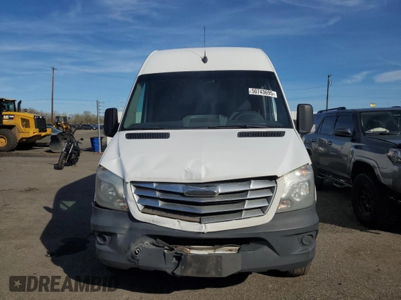 2016 Freightliner Sprinter with VIN WDYPE8DD0GP237024, listed as a Copart auction lot 50743695 with 343,473 mi miles and Salvage Title. Bid and sale history available at DreamBid. Image 5.