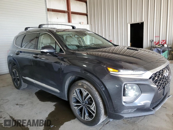 2020 Hyundai Santa Fe SEL with VIN 5NMS3CAA9LH293202, listed as a Copart auction lot 72715452 with 33,881 mi miles. Bid and sale history available at carsss.com. Image 4.