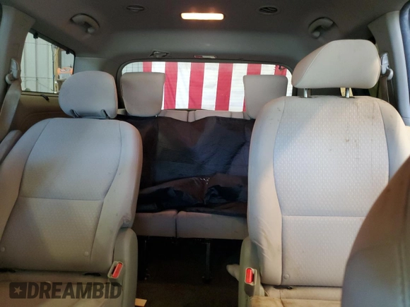 2016 Kia Sedona LX with VIN KNDMB5C13G6192227, listed as a Copart auction lot 54204705 with 148,080 mi miles and Salvage Title. Bid and sale history available at DreamBid. Image 10.