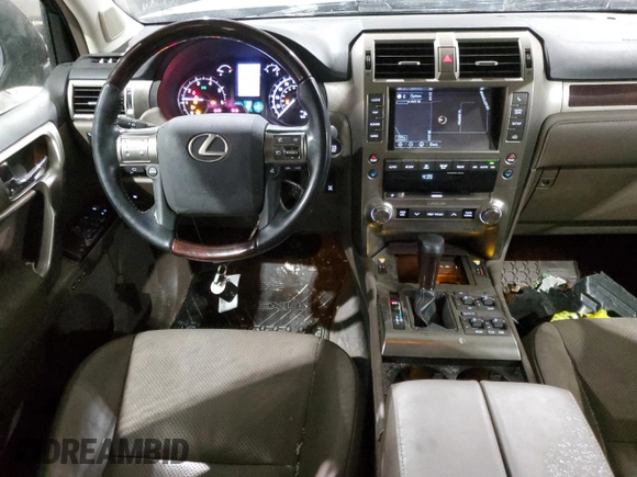 2019 Lexus GX 460 Luxury with VIN JTJJM7FX6K5216007, listed as a Copart auction lot 85616264 with 111,521 mi miles and Salvage title. Bid and sale history available at DreamBid. Image 8.