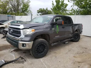 2014 Toyota Tundra SR5 z VIN 5TFEY5F16EX159163, wystawiony jako Copart lot #52197044 z przebiegiem Nie podano mil oraz Szkoda całkowita • Salvage title. Historia ofert i sprzedaży dostępna na DreamBid. Obrazek 1.