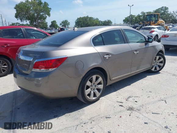 2010 Buick LaCrosse CXL with VIN 1G4GC5EG1AF235199, listed as a IAAI auction lot 41976935 with 171,846 mi miles and . Bid and sale history available at DreamBid. Image 4.