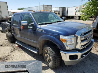 2011 Ford F-350 Platinum with VIN 1FT8W3B6XBEC15685, listed as a Copart auction lot 57236965 with 130,575 mi miles and Salvage title. Bid and sale history available at DreamBid. Image 4.