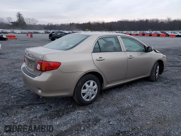 2009 Toyota Corolla with VIN 2T1BU40E69C017243, listed as a Copart auction lot 82256064 with 70,428 mi miles and Salvage Title. Bid and sale history available at carsss.com. Image 3.