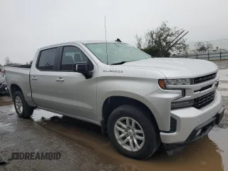 2020 Chevrolet Silverado 1500 RST with VIN 3GCPWDED7LG444993, listed as a Copart auction lot 49320855 with 63,699 mi miles and Salvage Title. Bid and sale history available at DreamBid. Image 4.
