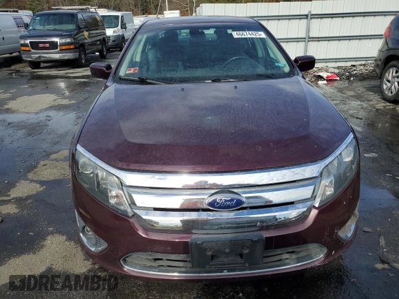 2012 Ford Fusion SEL with VIN 3FAHP0JA1CR424786, listed as a Copart auction lot 46674425 with 103,160 mi miles and Salvage Title. Bid and sale history available at DreamBid. Image 5.