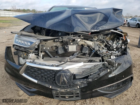 2020 Acura TLX with VIN 19UUB1F3XLA007931, listed as a Copart auction lot 44068955 with 66,053 mi miles and Salvage Title. Bid and sale history available at carsss.com. Image 5.