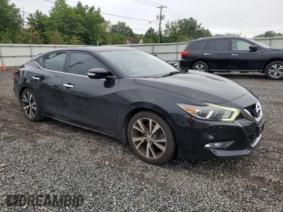 2016 Nissan Maxima SV with VIN 1N4AA6AP1GC448083, listed as a Copart auction lot 58641285 with 118,178 mi miles and Salvage title. Bid and sale history available at DreamBid. Image 4.