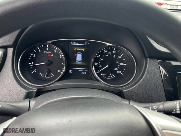 2016 Nissan Rogue SV with VIN KNMAT2MT0GP656874, listed as a Copart auction lot 51020525 with 94423 miles and Clean Title. Bid and sale history available at carsss.com. Image 8.