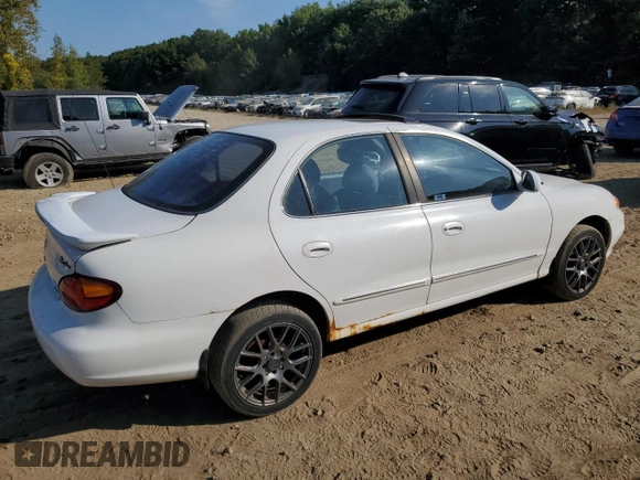 2000 Hyundai Elantra GLS with VIN KMHJF35F8YU922503, listed as a Copart auction lot 71063234 with 209,706 mi miles and Clean title. Bid and sale history available at DreamBid. Image 3.