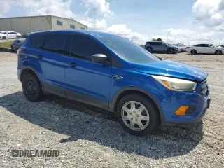 2017 Ford Escape S with VIN 1FMCU0F74HUD35591, listed as a Copart auction lot 59889465 with 134,552 mi miles and Salvage title. Bid and sale history available at DreamBid. Image 4.