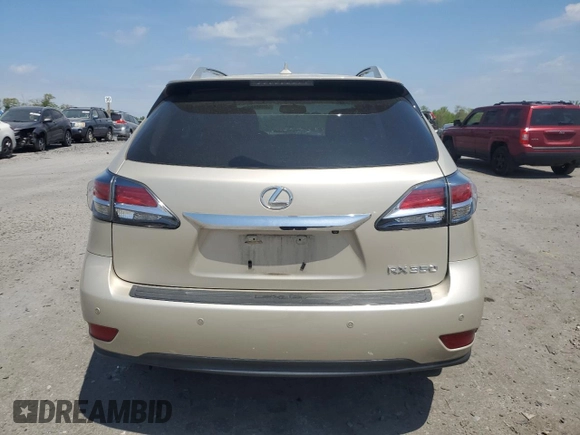2013 Lexus RX 350 with VIN 2T2BK1BA5DC219848, listed as a Copart auction lot 53986685 with 154,784 mi miles and Salvage Title. Bid and sale history available at DreamBid. Image 6.