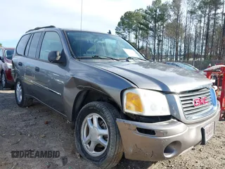2007 GMC Envoy SLE with VIN 1GKDS13S372241844, listed as a IAAI auction lot 41575443 with 144,726 mi miles. Bid and sale history available at carsss.com. Image 1.