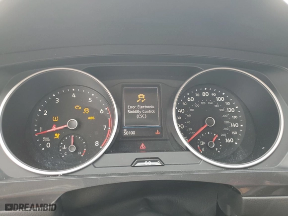 2021 Volkswagen Tiguan S with VIN 3VV1B7AXXMM133825, listed as a Copart auction lot 74306204 with 50,100 mi miles and Non Repairable. Bid and sale history available at carsss.com. Image 9.