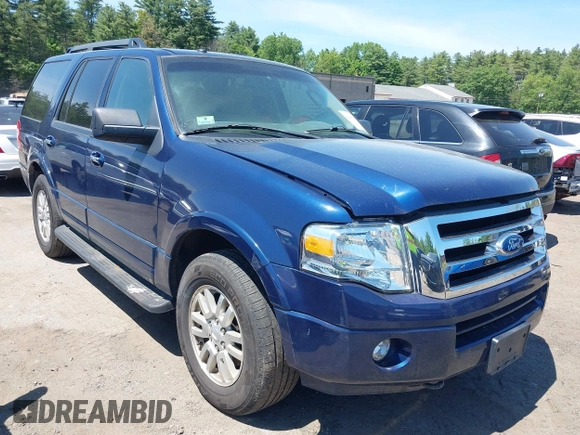2012 Ford Expedition XLT with VIN 1FMJU1J54CEF08340, listed as a IAAI auction lot 42405010 with Not provided miles and . Bid and sale history available at DreamBid. Image 1.