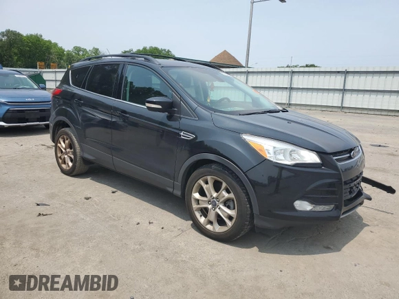 2013 Ford Escape SEL z VIN 1FMCU9H94DUD47723, wystawiony jako Copart lot #59765595 z przebiegiem 129 551 mil mil oraz Szkoda całkowita • Salvage title. Historia ofert i sprzedaży dostępna na DreamBid. Obrazek 4.