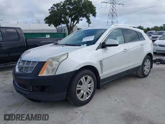2011 Cadillac SRX Luxury Collection with VIN 3GYFNAEY7BS584662, listed as a IAAI auction lot 40268537 with 157,817 mi miles. Bid and sale history available at carsss.com. Image 2.